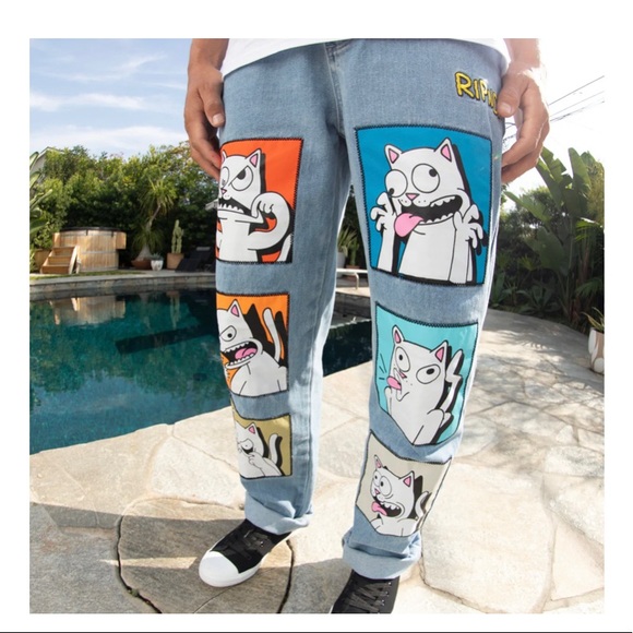 RIPNDIP frustration denim pants size 28 - Picture 3 of 6